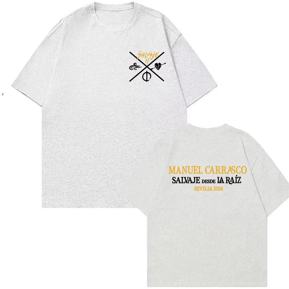 Unisex Unisex Fashion Oneck T Shirts Unisexuel Carrasco Salvaje Desde Ia Raiz Sevilla 2026 Print Tshirt Male Cotton Tshirt Streetwear