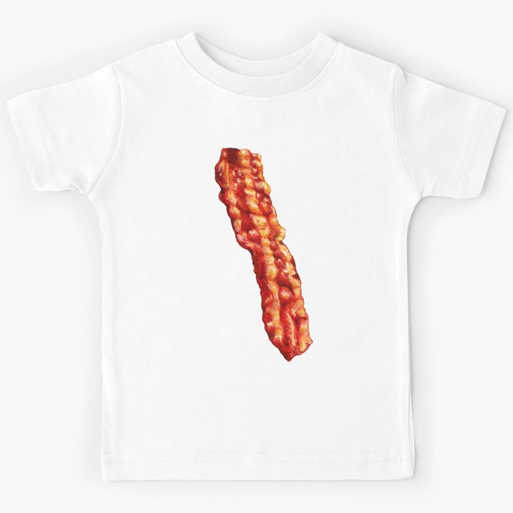 Bacon Pattern Kids T-Shirt 150