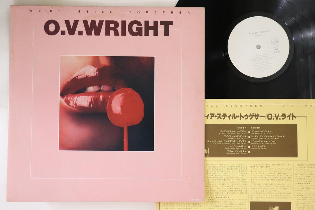 LP Record O.V. WRIGHT - We're Still Together VIP6685PROMO HI 1979 Japan Soul/Funk Used