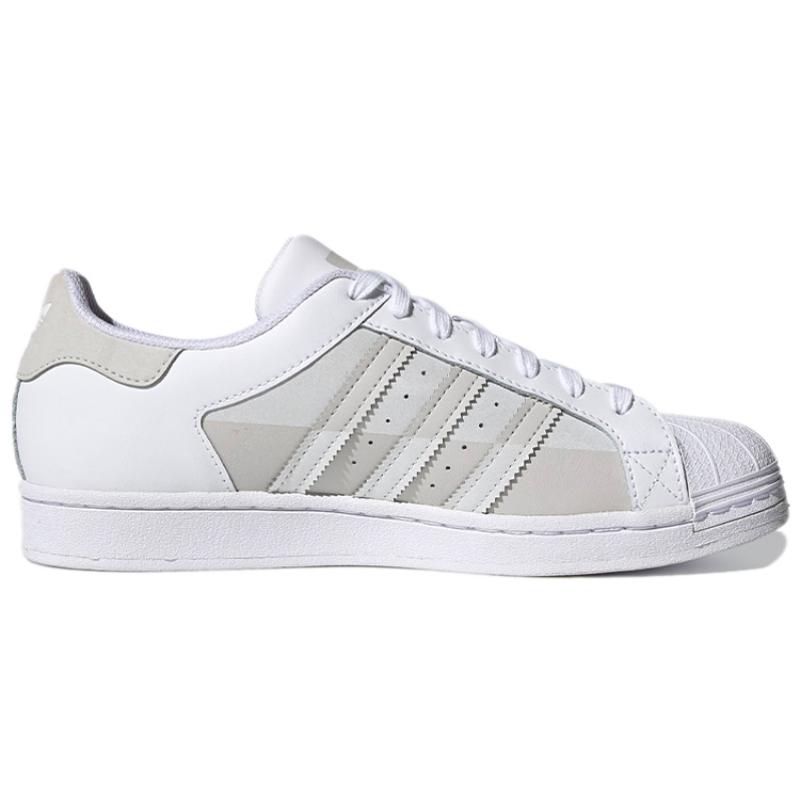 Adidas Originals Superstar Shoes Grey/White Sneakers FY8790