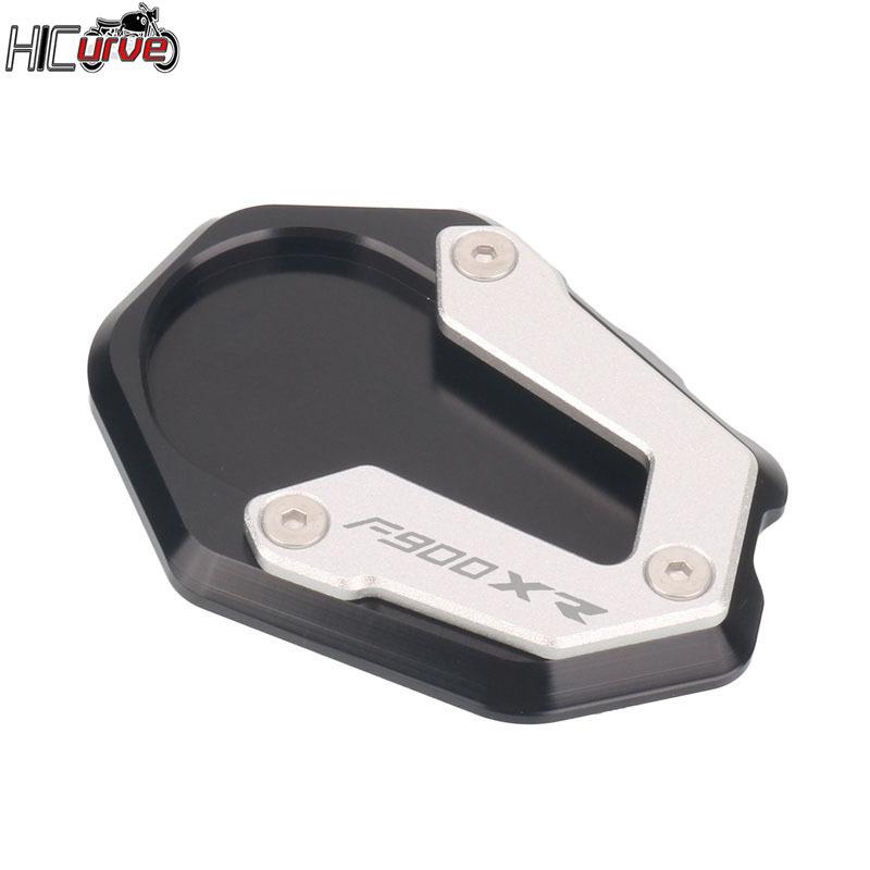 2022 Motorcycle CNC Aluminum Kickstand Enlarge Plate Pad Side Stand Motorbike For BMW F900R F900XR F900 R XR F 900R 900XR 20-23