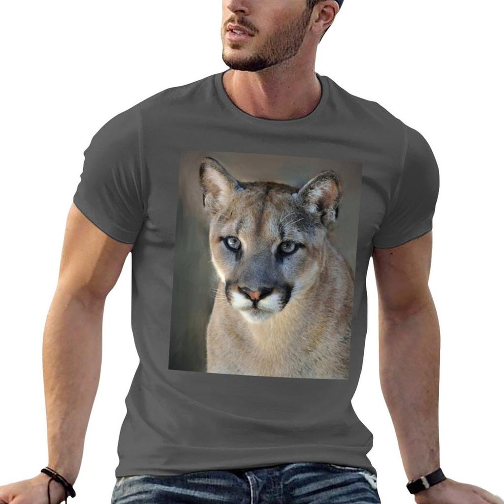 Cougar Tshirt T Shirts For Unisex Graphic Tees Unisex T Shirt Graphic T Shirts Cotton 100 Tshirt