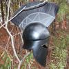 Dark Legionnaire Greek Corinthian Helmet