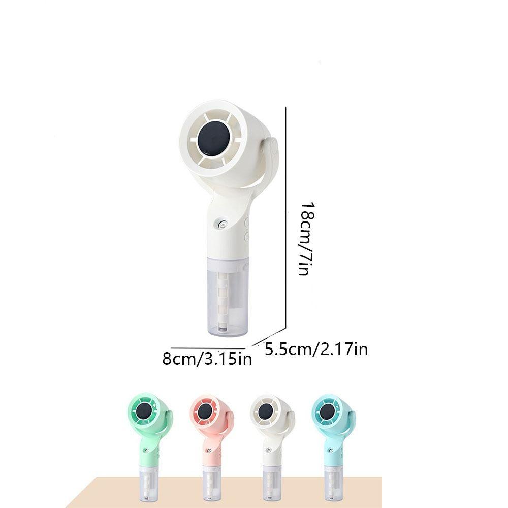 Hand Held Water Spray Mist Fan 3 Speed Fast Cooling Fan Handheld Spray Fan Summer Supplies