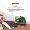 Foldable Phone Screen Magnifier 3X 4X Hd Magnification Eye Protection For Movies Videos Home Travel Use