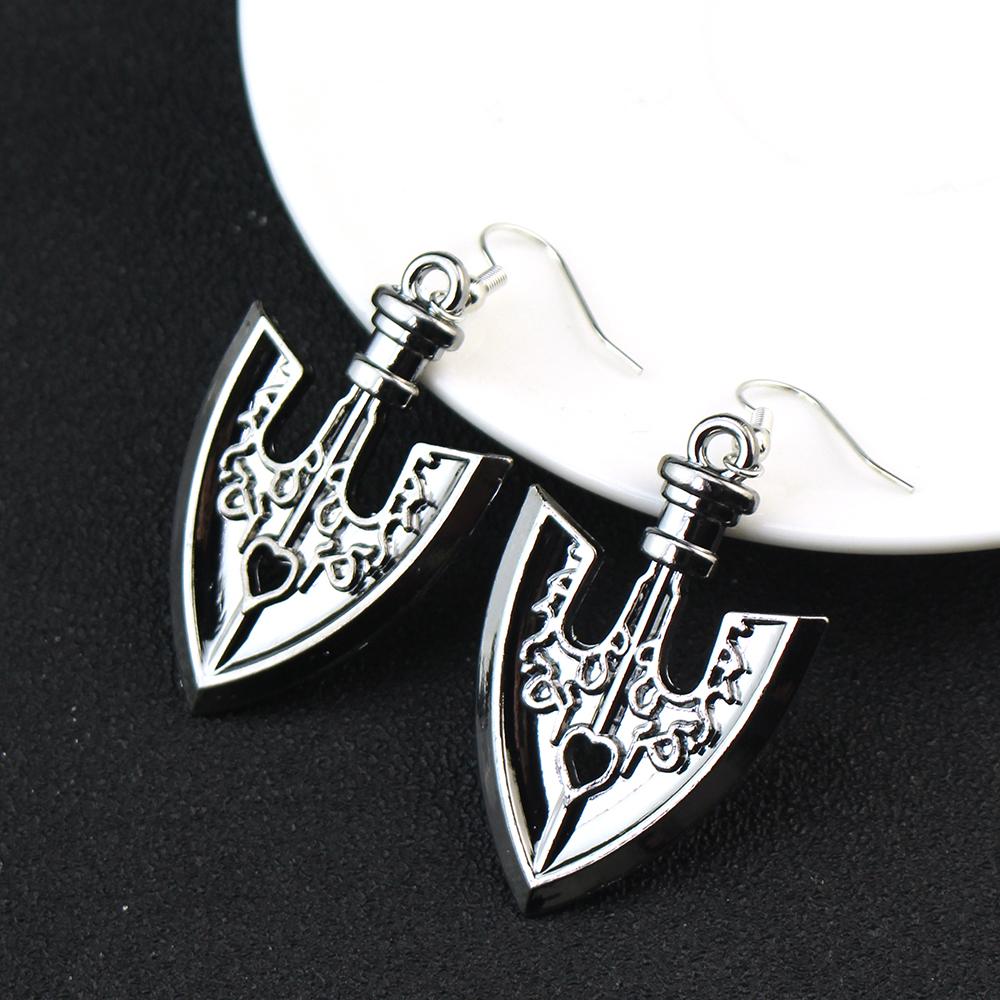 Anime JOJOS BIZARRE ADVENTURE Earring Drop Dangle Earring For Women Trendy Unisex Cosplay Props Jewelry Gifts