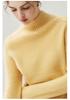 2026 Autumn/Winter Women's Cashmere High Neck Saddle Shoulder Knit Sweater