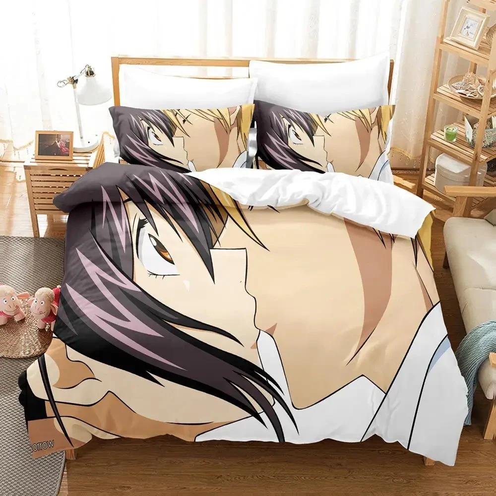 Kaichou Wa Maid-sama Bedding Set Single Double Full Queen King Size Duvet Cover Sets for Adult Boys Bedroom Anime Bed 2025