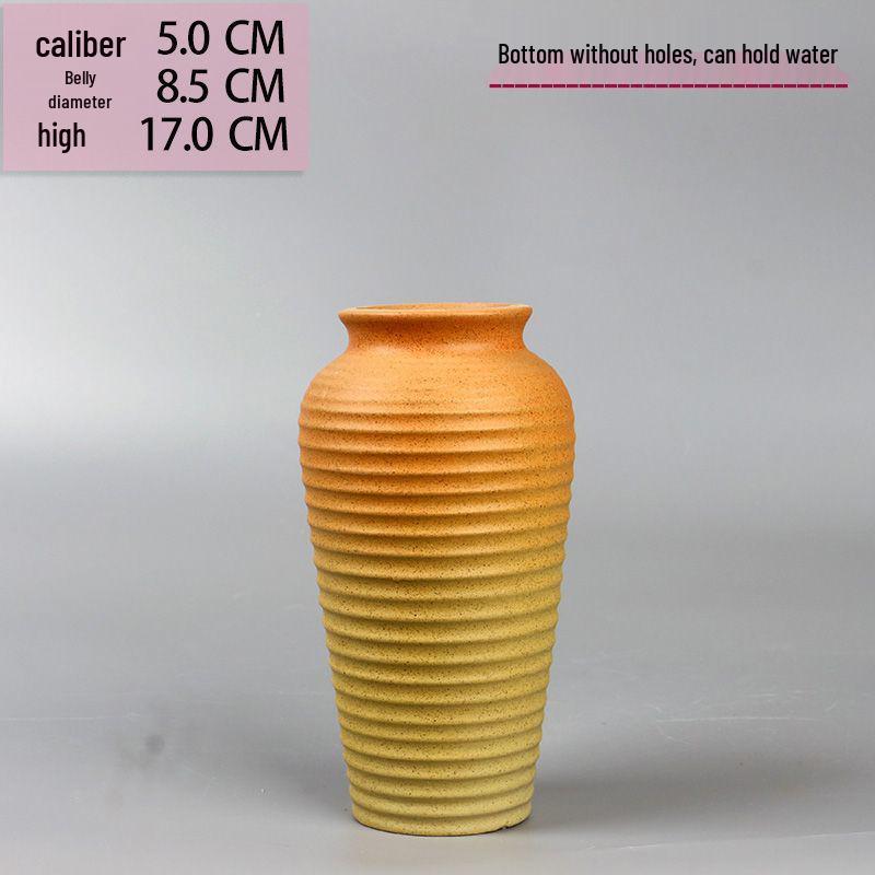 Retro čínská keramická váza: Dekorativní váza na květiny nebo pro hydroponii