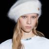WNDERKAMMER Angora beret_Ivory