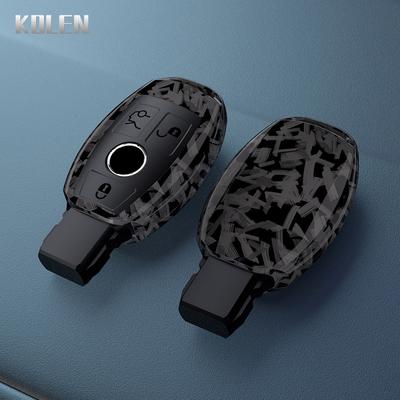Abs Kohlefaser Auto Schlüsselhülle Abdeckung Schale Für Mercedes Benz A B C E Klasse Gls Gla Glk Glc Cls Cla Amg W204 W205 W212 W463 W176