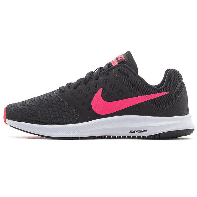 

Nike Downshifter 7 Damping Non Slip Color Matching Black/Pink Women s 852466-008 36