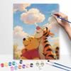 Disney Oil Painting Handmade Diy Winnie the Pooh and Tigger Gifts Home Decorations