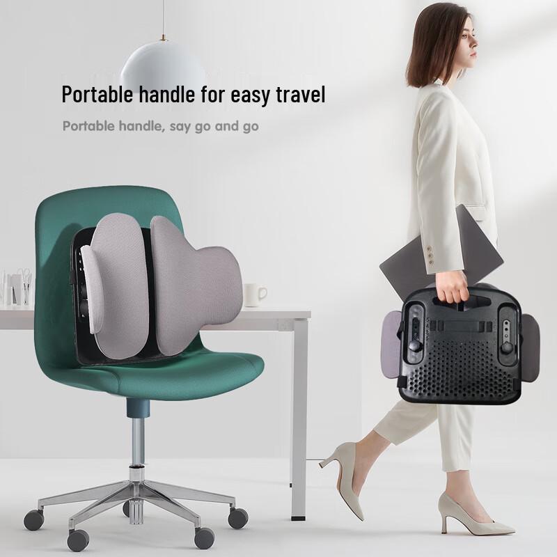 Miling Ergonomic Lumbar Support Cushion for Office and Car
