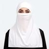 Muslim Fashion Women Soft Hijabs Scarf Instant Ready To Wear Hijab Shawl Plain Scarves Islamic Turban Lady Long Shawls Headwrap