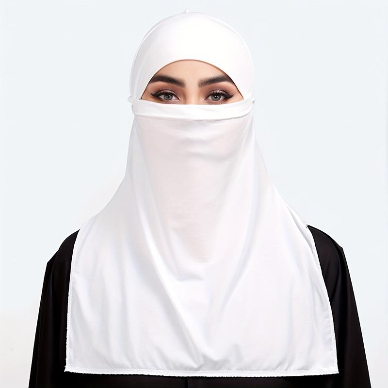 Muslim Fashion Women Soft Hijabs Scarf Instant Ready To Wear Hijab Shawl Plain Scarves Islamic Turban Lady Long Shawls Headwrap