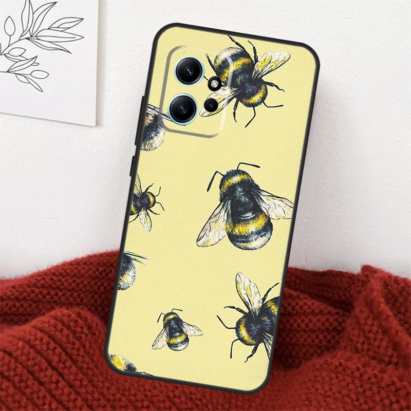

Bee Honey Case For Xiaomi Redmi Note 14 10 11 12 13 15 Pro Plus Cover For Redmi 15 15C 13C 12C 10C 14C Redmi Note 10 4G