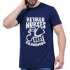 Relaxed Fit Teeshirt Teenagers Round Neck T Shirt Cotton Retired Nurses Make The Best Grandmas Minimalist For Unisex Teeshirt