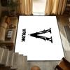 V-Vrunk Printed Small Carpet Anti-Slip Kitchen Fashion Bedroom Non Slip Washable Rug Luxury Living Room Entrance Decoration