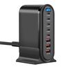 600W Gan Charger Hub Multi Ports Qc Pd Usb Type C Fast Charging Station Adapter For Iphone 16/15 Ipad Macbook Laptop Tablet