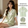 Women's Cloud Cotton Lace Pajama Cardigan Set - Spring & Autumn Collection