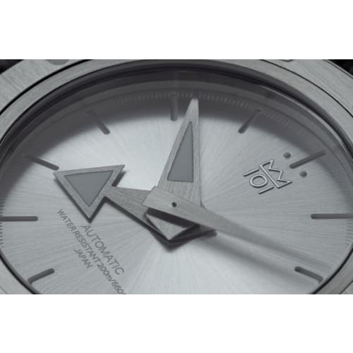 HYAKUICHI 101 No.10 Mechanical Diving Watch, 40mm, Silver