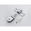 Bathroom Glass Door clip/clamp/hinge,Rotating Door shaft,Zinc Alloy and Stainless Steel,no Rust , Shower Accessories