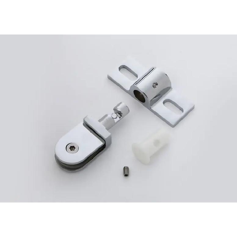 Bathroom Glass Door clip/clamp/hinge,Rotating Door shaft,Zinc Alloy and Stainless Steel,no Rust , Shower Accessories