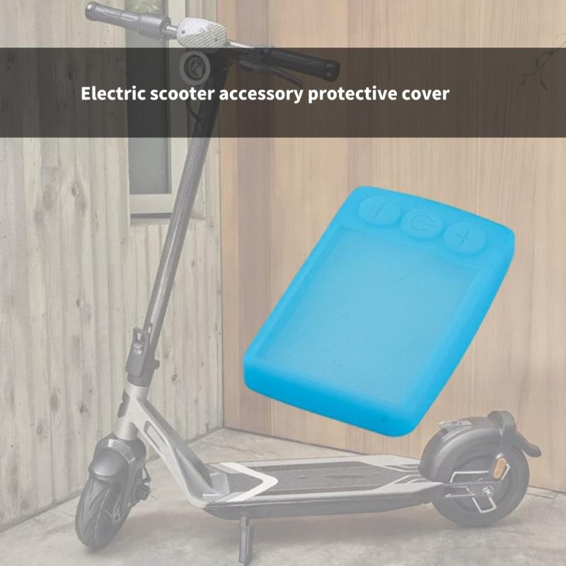 Electric Scooter Bike Display Protective Case Silicone Instrument Cover Sleeve Dashboard Cover Easy to Install
