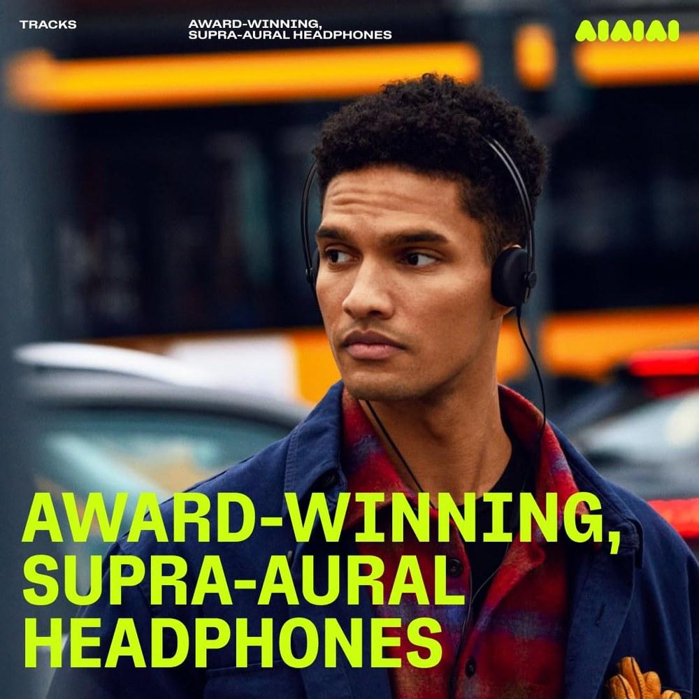 AIAIAI Tracks Headphones USB-C Plug Version Minimal Black