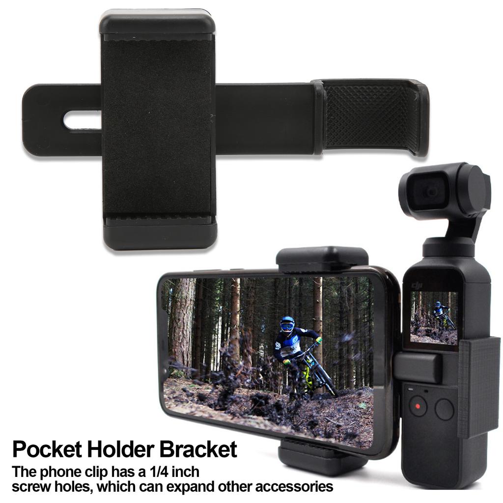 Portable Mobile Phone Securing Clip for OSMO Pocket Holder Durable Handheld Bracket Phone Clip