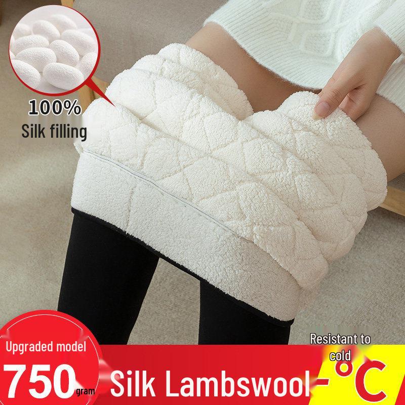 

Women s High-Waisted Fleece-Lined Stirrup Pants - Winter 2026, Thick, Stretchy, Comfortable, Warm Shaping Base Layer. XL чёрный