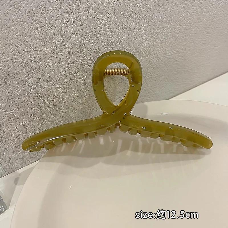 

Модная заколка для волос крест большая заколка краб для волос корейская заколка для ванны заколка для хвостика заколка-краб для женщин девушек аксессуары для волос
