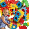 Waffle Blocks Large Creative Construction 180 Pcs Big Pack Colorful Set