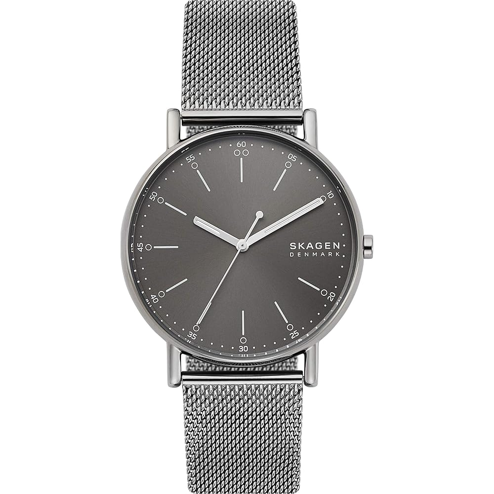 Skagen Signatur SKW6577 Men s Watch Gray Stainless Steel Analog Timepiece