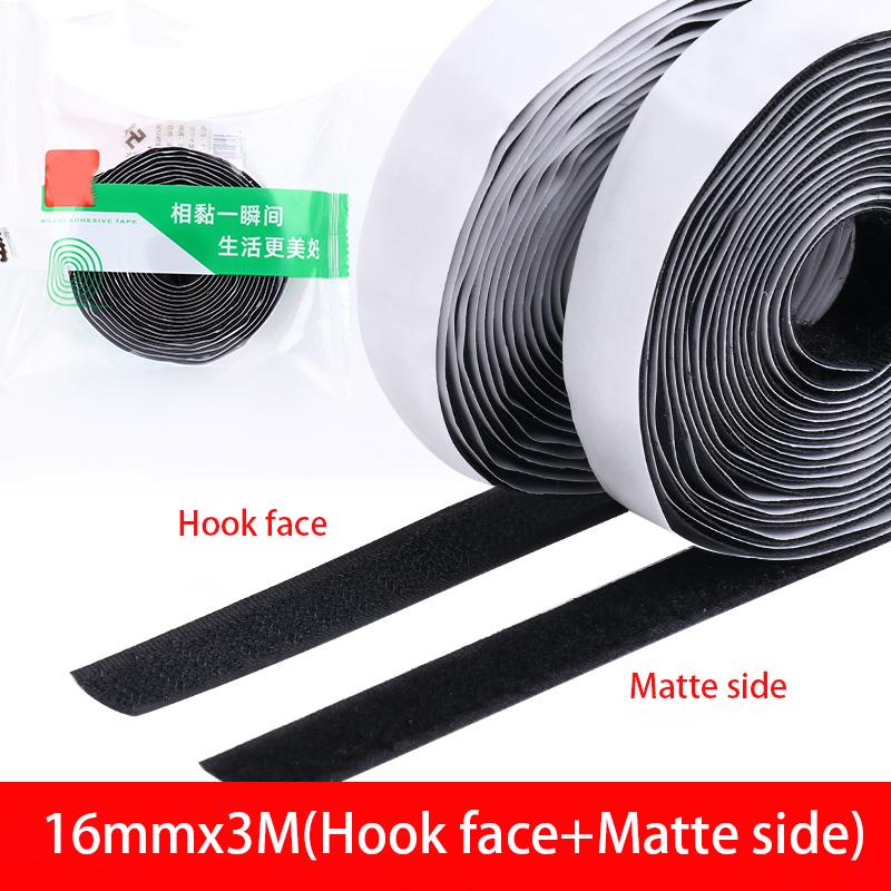 

2 Roll Strong Self-Adhesive Clothing Shoes Curtains Adhesive Strips Burrs Self-Adhesive Tape Female Buckle