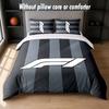 Set Biancheria da Letto Design F1 1 Copripiumino + 2 Federe Morbido Traspirante Biancheria da Letto per la Casa