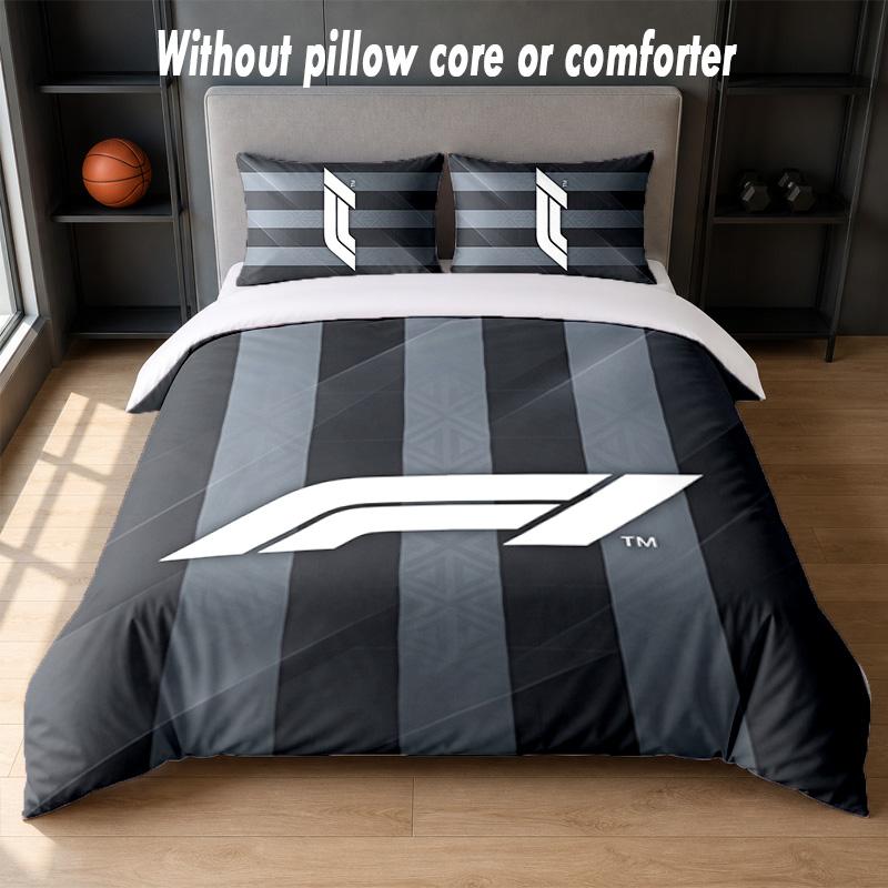 Set Biancheria da Letto Design F1 1 Copripiumino + 2 Federe Morbido Traspirante Biancheria da Letto per la Casa
