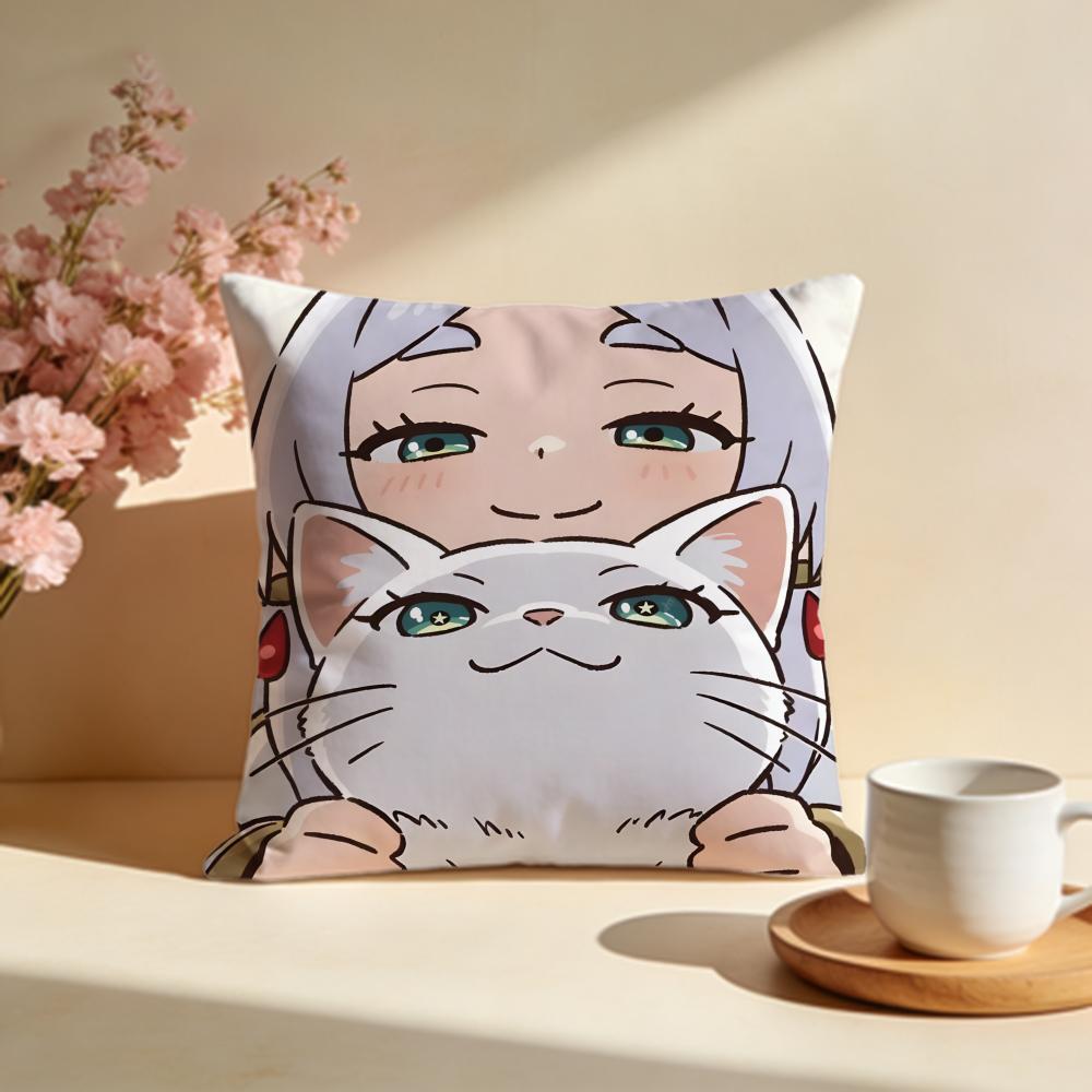 Hot FFrieren Beyond Journeys Endable Cushion Cover Stylish Washable Pillow Cover Ideal for Couch Bedroom Car Decoration