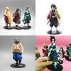 Highquality Pvc Demon Slayer Action Figures Collection Including Mitsuri Muichiro Tengen Kyojuro Obanai Kanao Sanemi Elegant Decorations