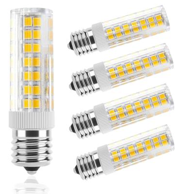 SYXKJ E17 LED Light Bulb, 6W (equivalent To a 60W Halogen Lamp), Warm White (3000K), 5-pack.