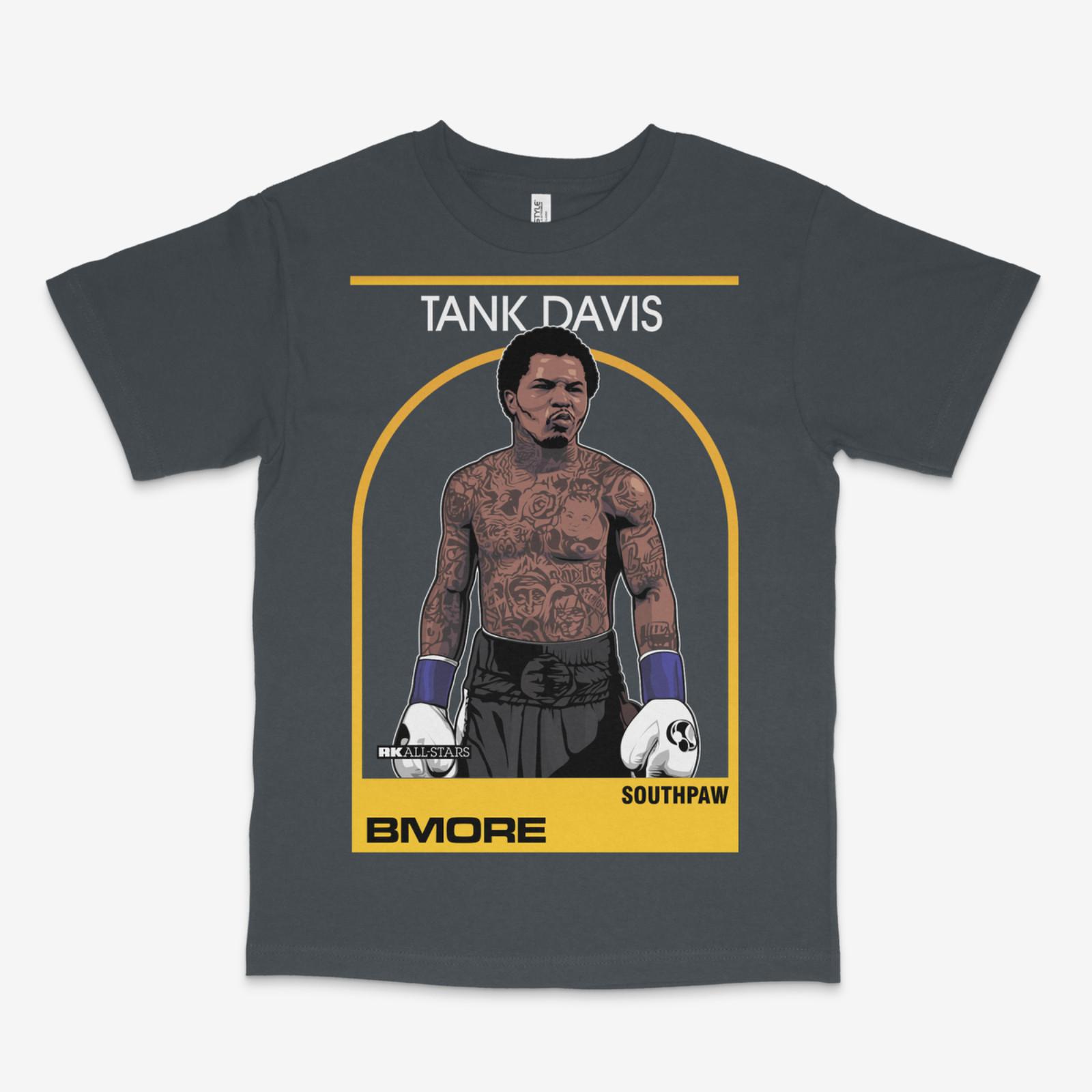 Футболка с принтом Tank Davis Card Charcoal S разноцветный