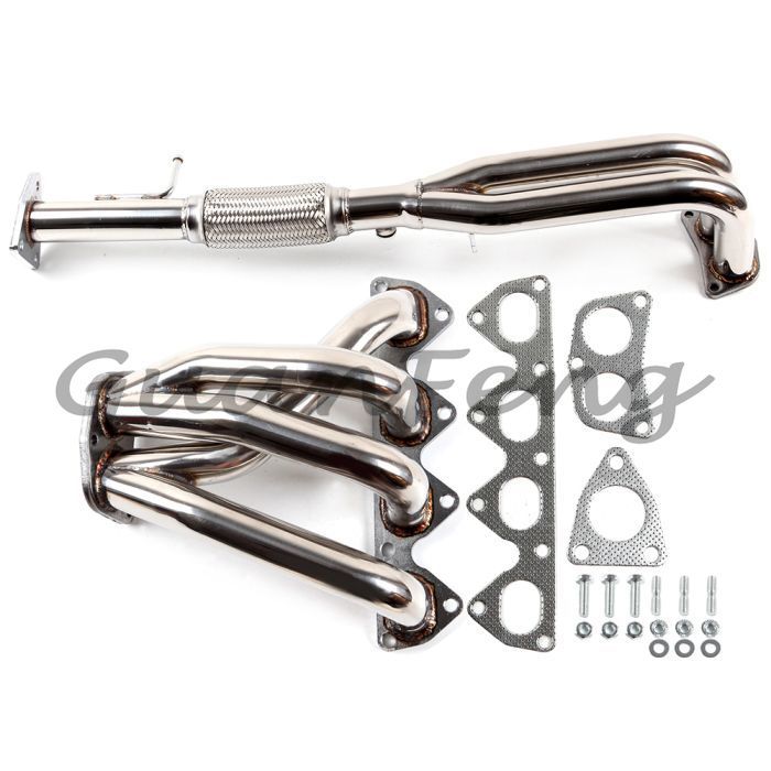 For Honda Prelude 2.2L 4CYL H22A1 Exhaust Header Manifold Gasket Kit for 1993-1996 Racing Performance Exhaust Header Kit