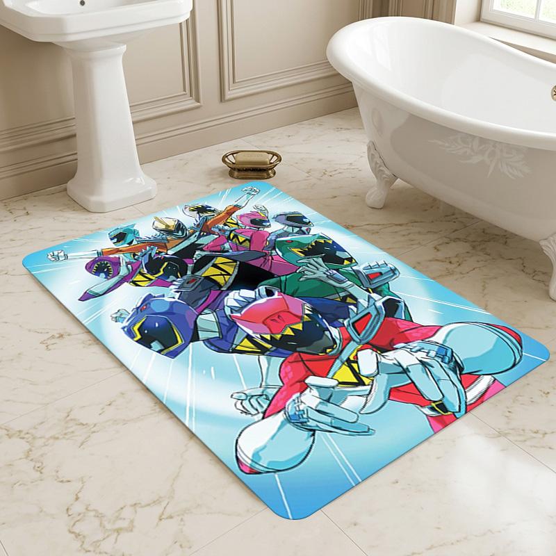 Power Rangers Living Room Nonslip Area Rug Soft Carpet For Bedroom Game Playroom Sofa Office Home Decor Doormat Christmas Gift C926396