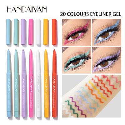 20-color Pearlescent Matte Waterproof Non-smudge Starry Sky Eyeliner Pen