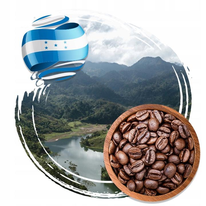 Kawa ziarnista 1kg honduras 100% arabica świeżo palona tommy cafe