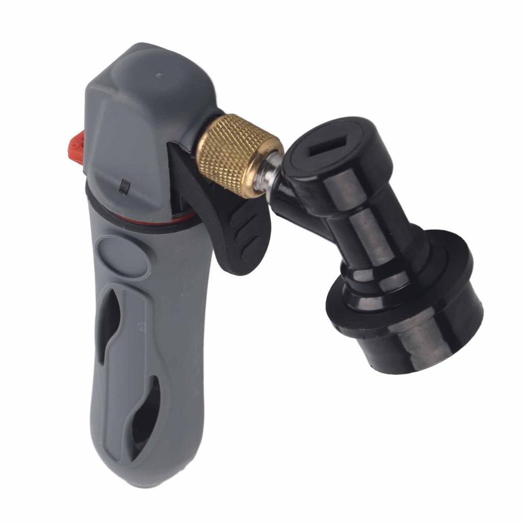 Keg   CO2 Injector Draft Beer Dispenser     Lock for Homebrew Soda Valve Yellow
