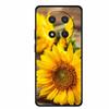 For Honor X9c Case X 9 c Coque Flowers Black Silicone TPU Soft Back Cover For Honor Magic 7 Pro Magic7 5G lite Phone Case Funda