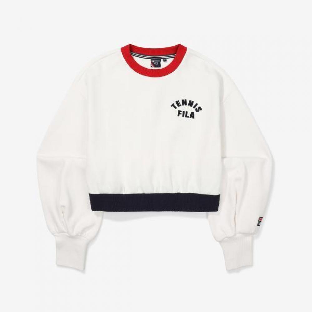 Fila Tennis Life New Crop Sweatshirt white/100
