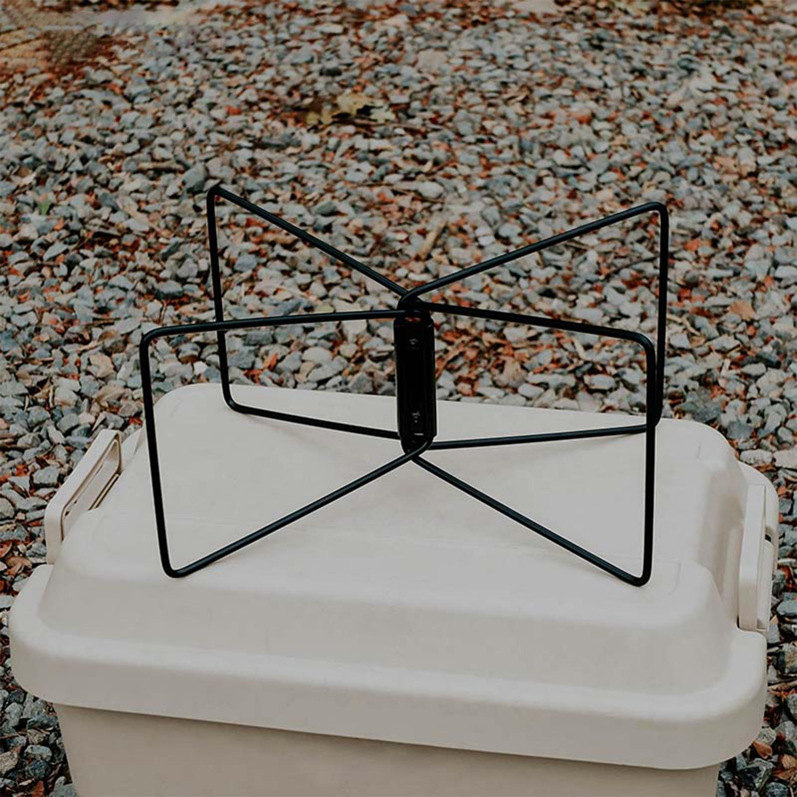 

Складная охлаждающая подставка, складной держатель для ящика для хранения, прочная стойка, держатель для льда для чёрный